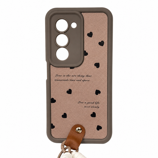 CASE ANTICHOQUE CORAZONES CAFE REDMI 15