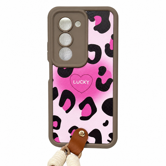 CASE ANTICHOQUE ANIMAL PRINT ROSA REDMI 15