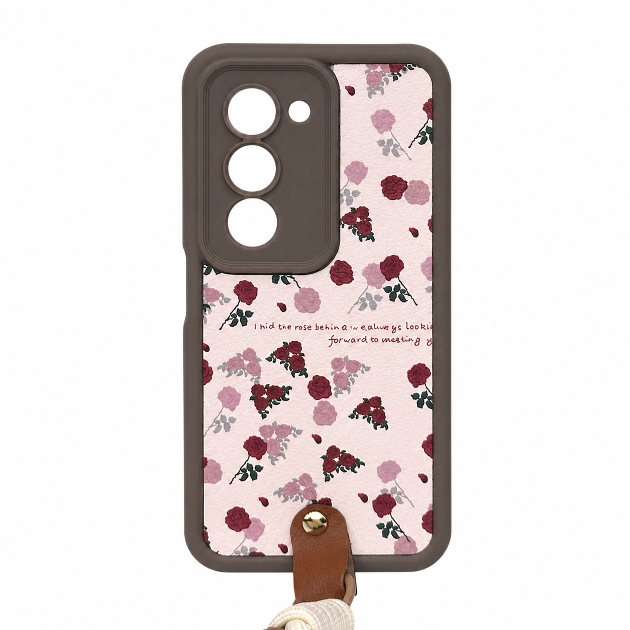 CASE ANTICHOQUE FLORES REDMI 15