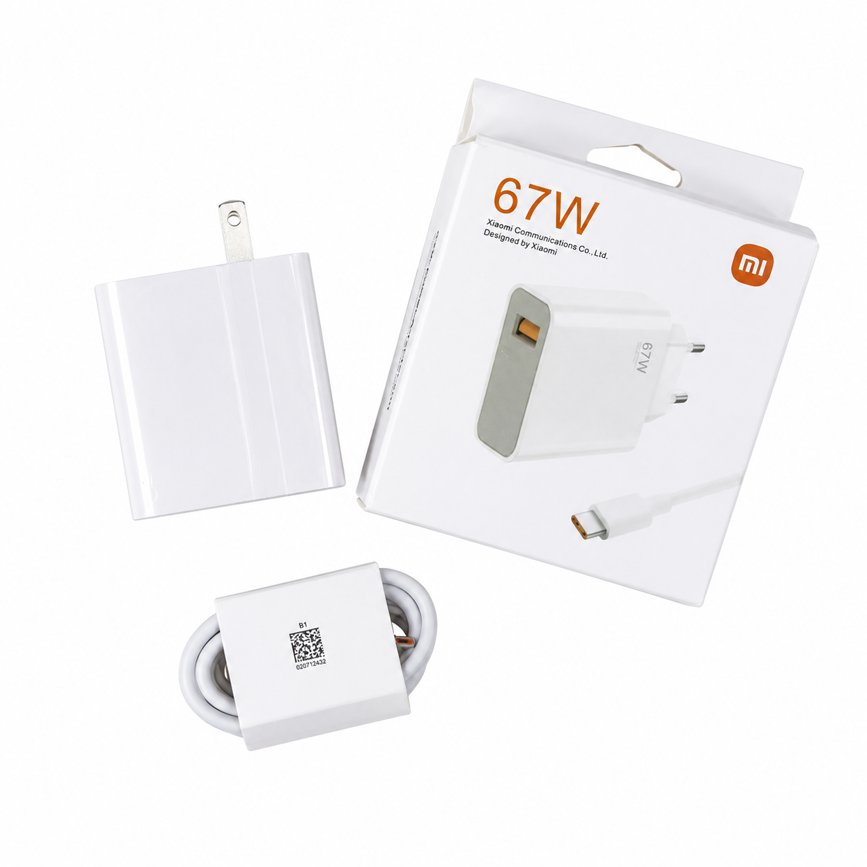 CARGADOR XIAOMI 67W TIPO C