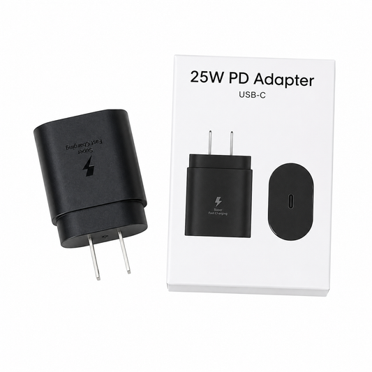 Cubo cargador Samsung 25W negro