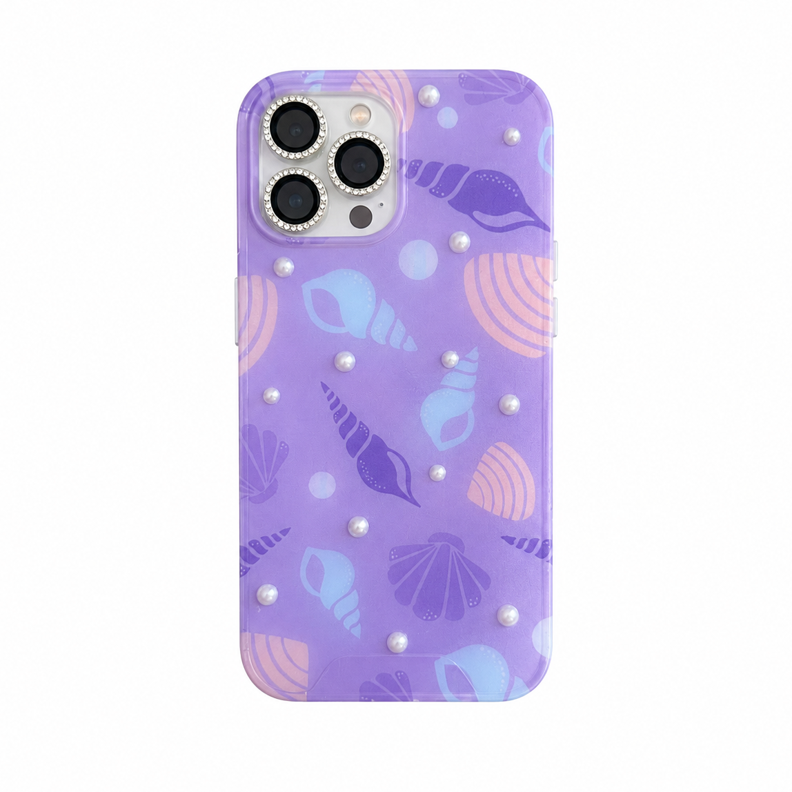 CASE OSTRAS LILA CON STRAP IPH 13 PRO MAX