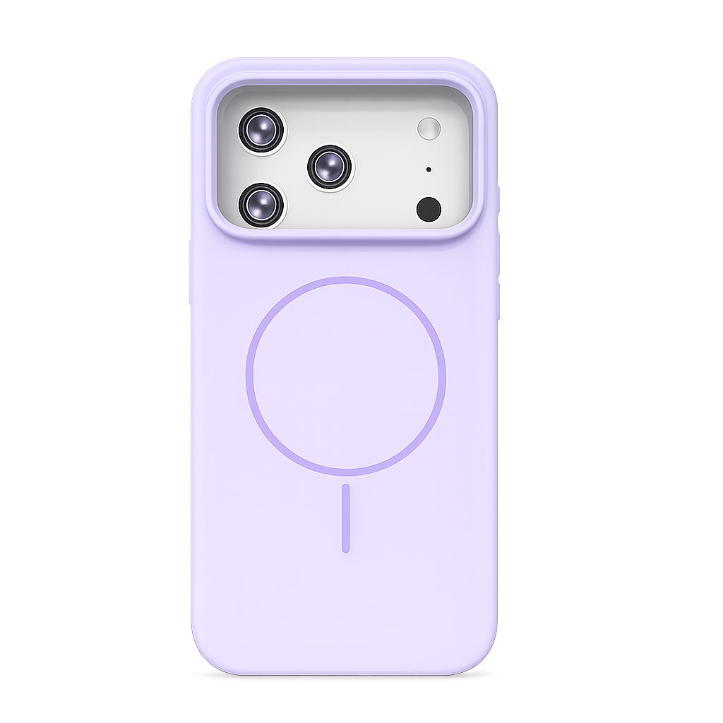 CASE SILICON ORIGINAL MGS LILA PASTEL IPH 17 PRO MAX