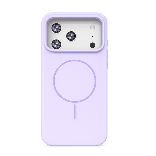 CASE SILICON ORIGINAL MGS LILA PASTEL IPH 17 PRO MAX