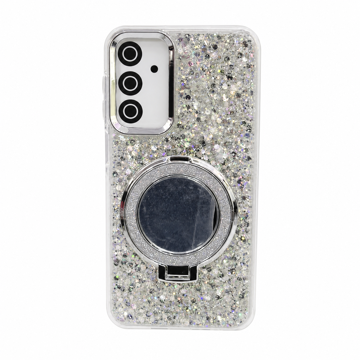 ESPEJO MGS GLITTER PLATA SM A15