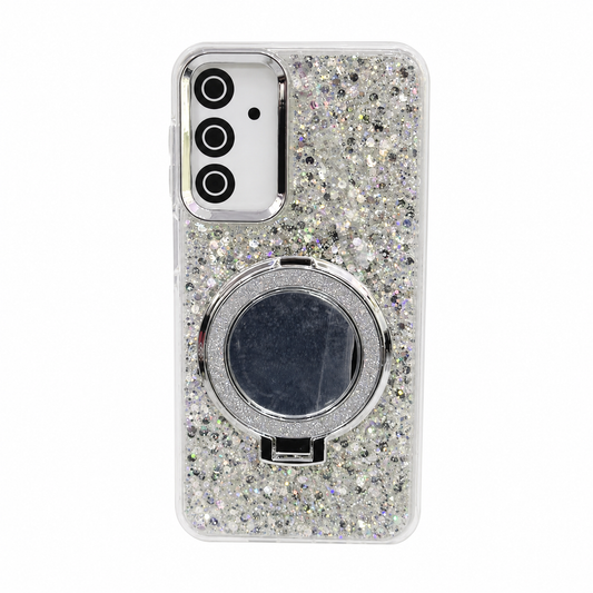 ESPEJO MGS GLITTER PLATA SM A15