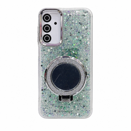 ESPEJO MGS GLITTER VERDE MENTA SM A15