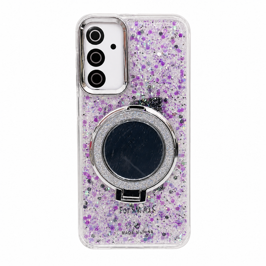 ESPEJO MGS GLITTER LILA SM A15