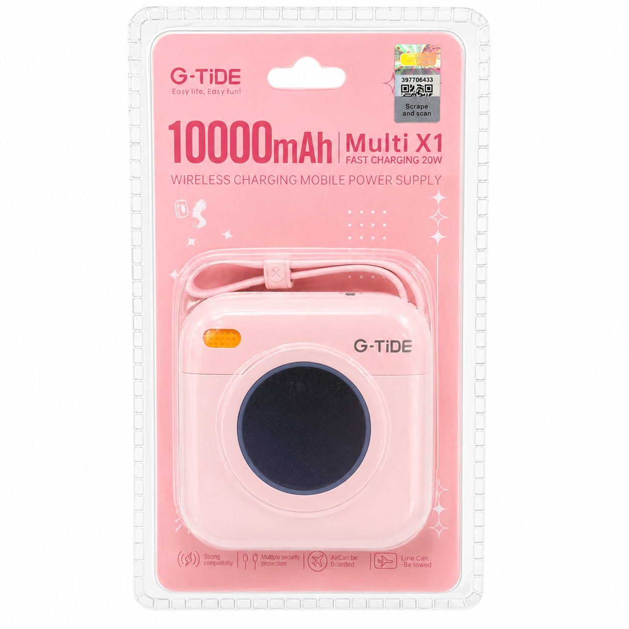 POWER BANK G-TIDE MULTI X1 10W