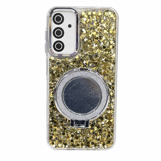 ESPEJO MGS GLITTER DORADO SM A15