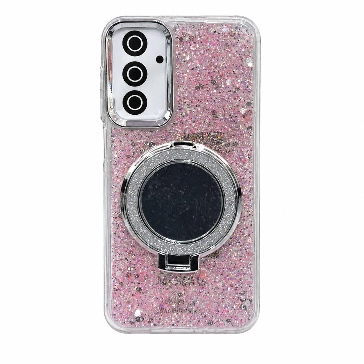 ESPEJO MGS GLITTER ROSA SM A15