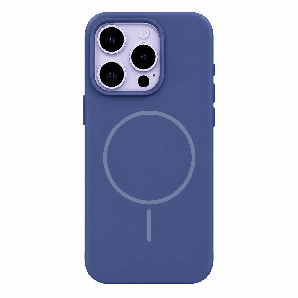 CASE SILICON ORIGINAL MGS AZUL REY IPH 13 PRO MAX