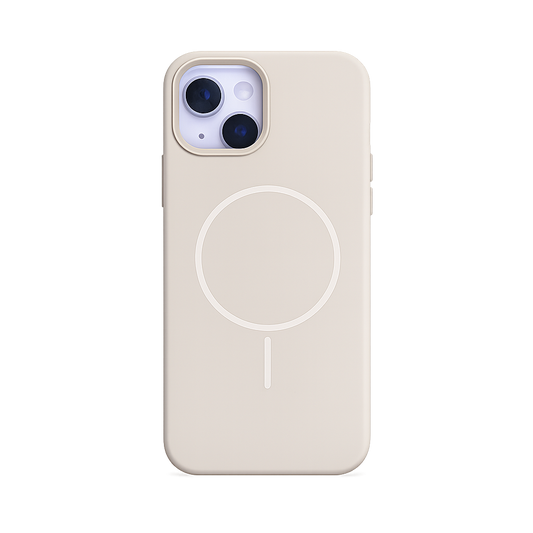 CASE SILICON ORIGINAL MGS BEIGE IPH 13/14/15
