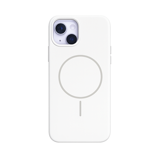 CASE SILICON ORIGINAL MGS BLANCO IPH 13/14/15