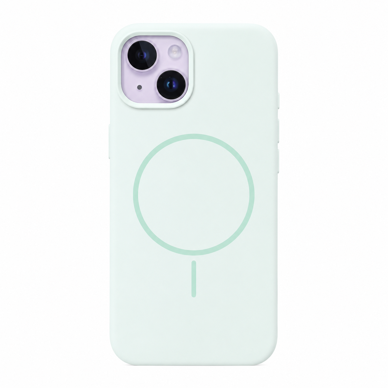 CASE SILICON ORIGINAL MGS VERDE MANZANA IPH 13/14/15