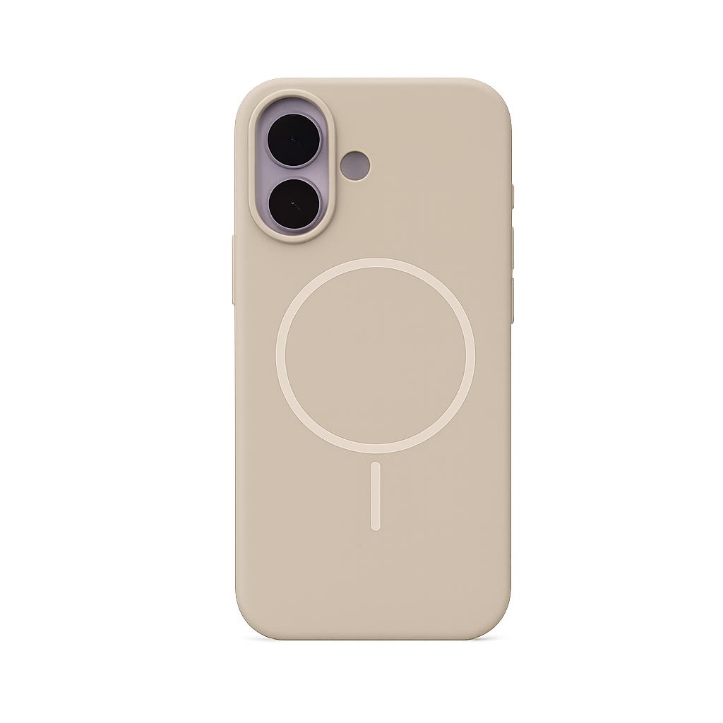 CASE SILICON ORIGINAL MGS BEIGE IPH 17