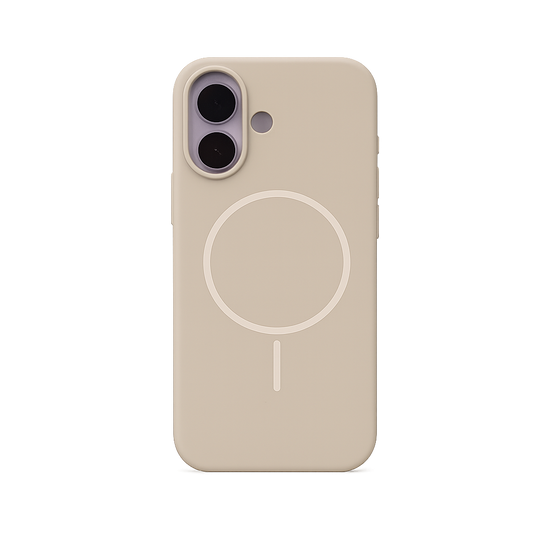 CASE SILICON ORIGINAL MGS BEIGE IPH 17