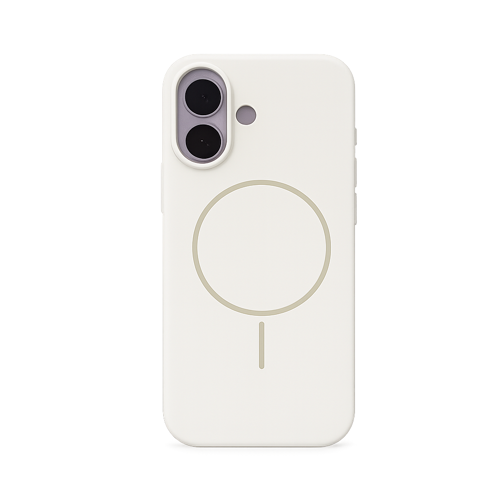 CASE SILICON ORIGINAL MGS BLANCO IPH 17