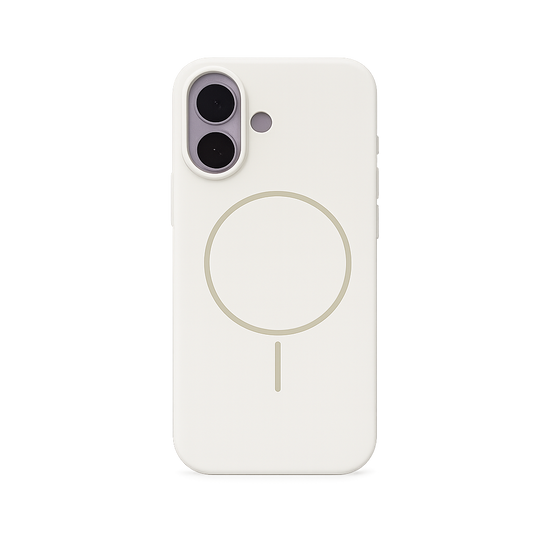 CASE SILICON ORIGINAL MGS BLANCO IPH 17