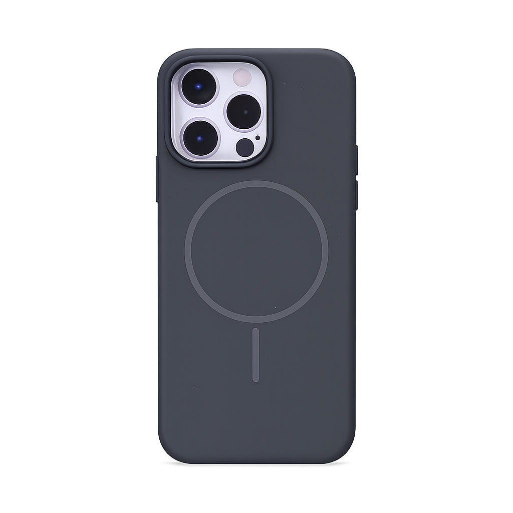 CASE SILICON ORIGINAL MGS NEGRO IPH 13 PRO MAX