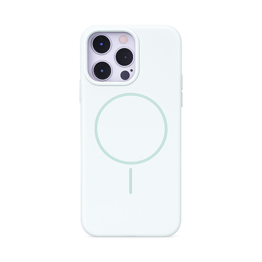 CASE SILICON ORIGINAL MGS VERDE MANZANA IPH 13 PRO MAX
