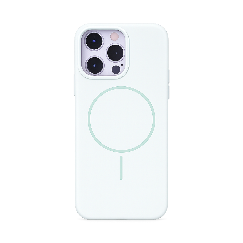 CASE SILICON ORIGINAL MGS VERDE MANZANA IPH 16 PRO