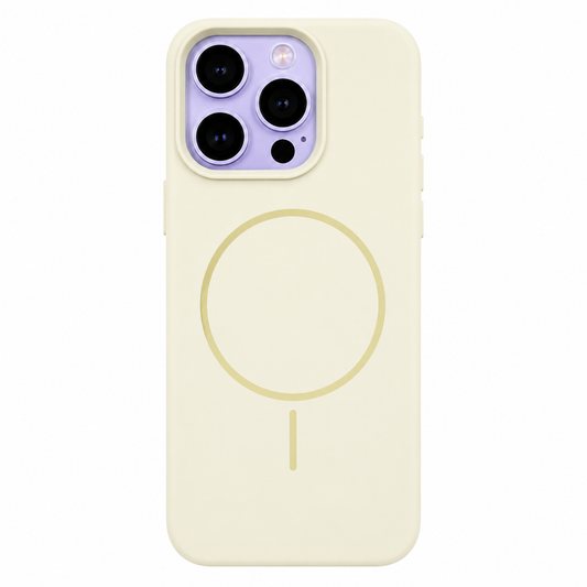 CASE SILICON ORIGINAL MGS AMARILLO IPH 14 PRO