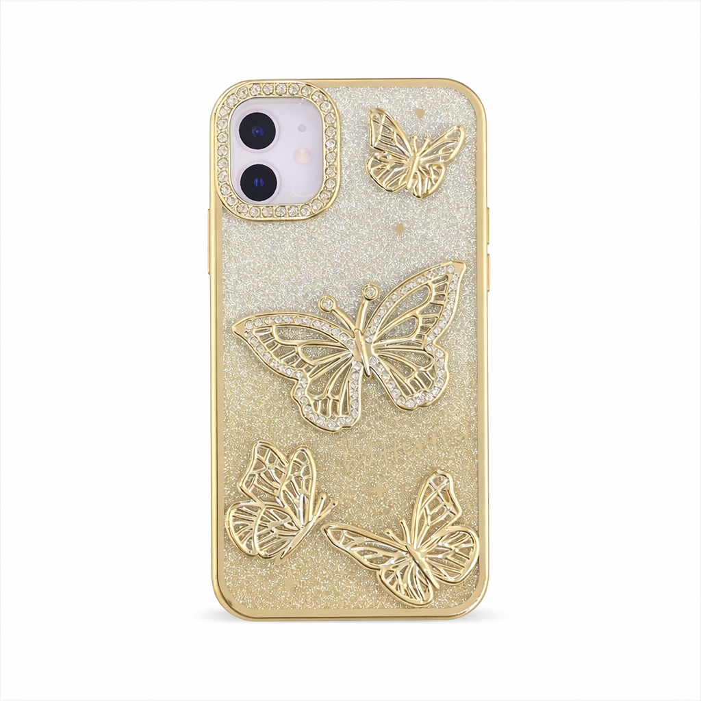 CASE MARIPOSA DORADA IPH 11