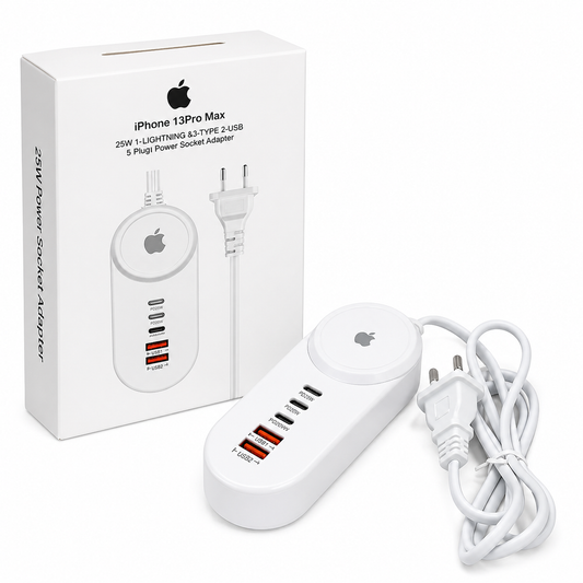 Multipuerto 25W lightning - type 2 - usb accesorios