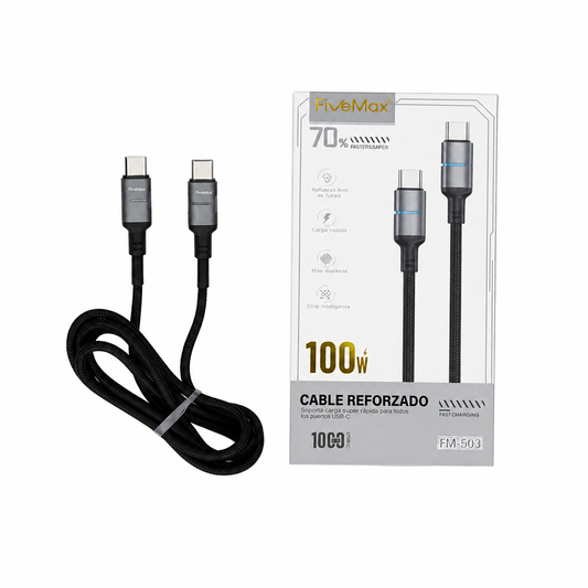 Cable five max tipo c/c
