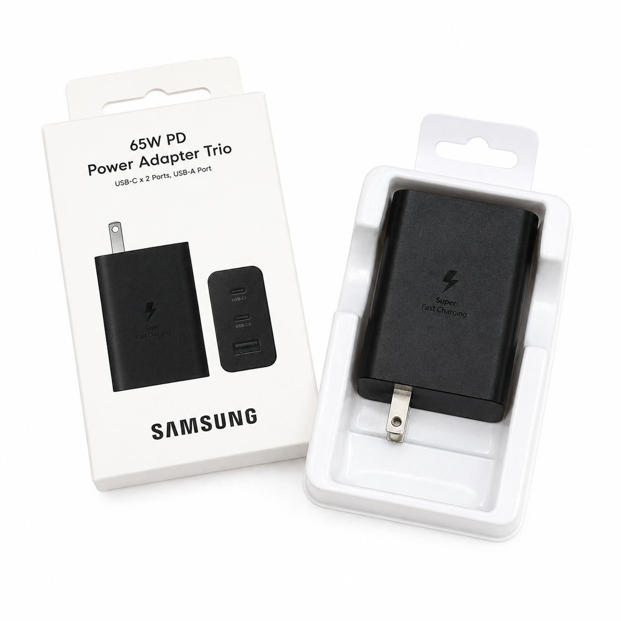 CUBO 60W SAMSUNG CON 3 PUERTOS