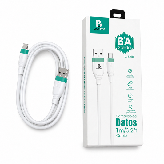 Cable MBOSS 6A V8 Andorid