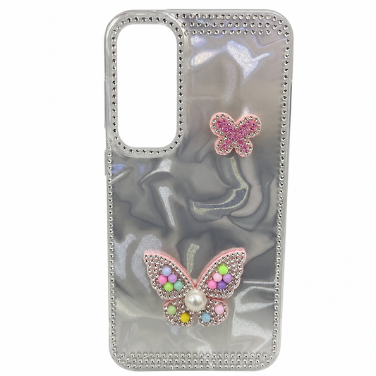 CASE MARIPOSA DOBLE COLORS SM A35