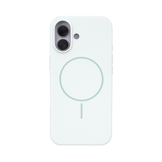 CASE SILICON ORIGINAL MGS VERDE MANZANA IPH 17