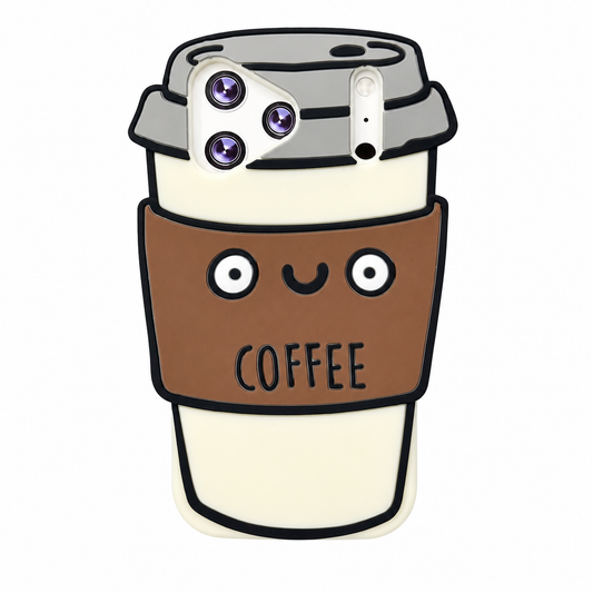CASE COFFE 3D IPH 17 PRO