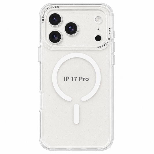 CASE GLITTER BLANCO MGS IPH 17 PRO