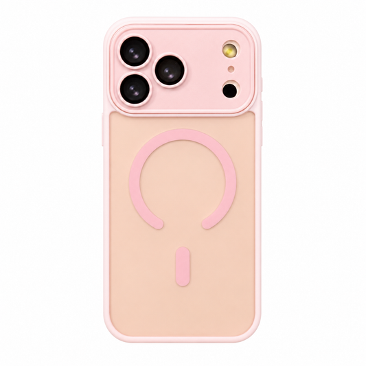 CASE HUMO ROSA CON P DE CAMARA IPH 17 PRO MAX