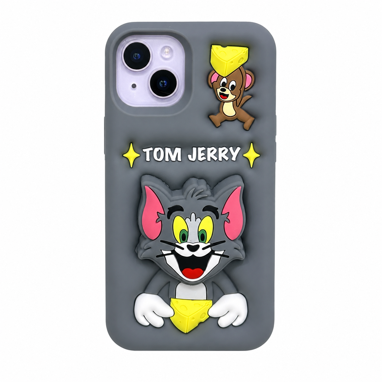 CASE TOM Y JERRY 3D IPH 13/14/15
