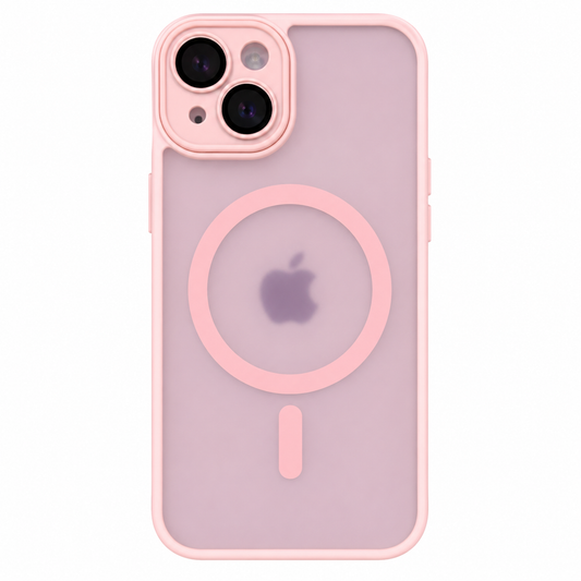 CASE HUMO ROSA CON P DE CAMARA IPH 13/14/15