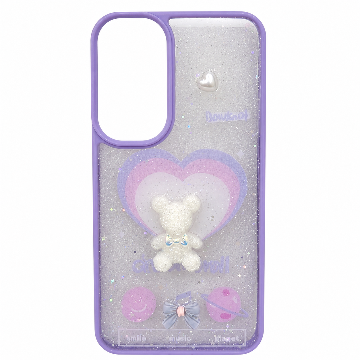CASE OSO BLANCO 3D SM A35