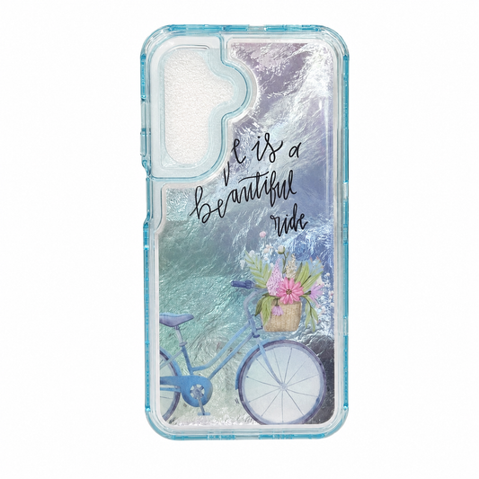 CASE 360 BICI BLU SM A17