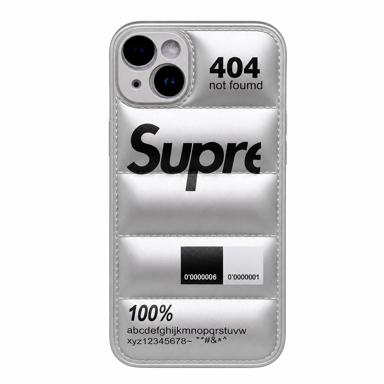 CASE SUPREME PLATEADO 404 IPH 14/15 PLUS
