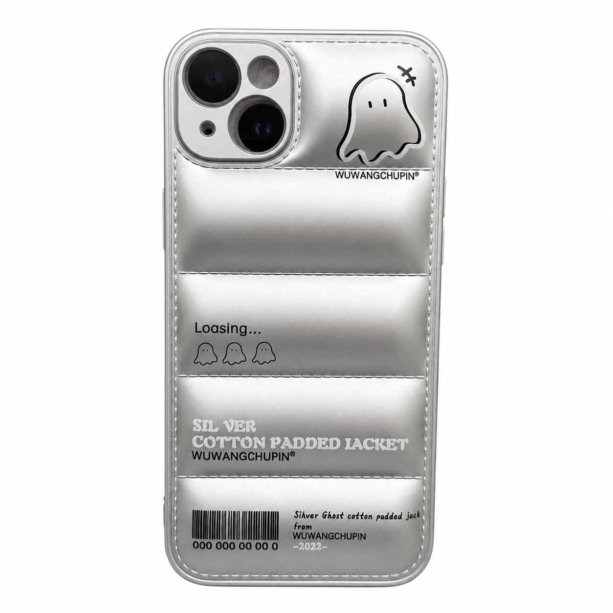 CASE FANTASMA SILVER IPH 14/15 PLUS