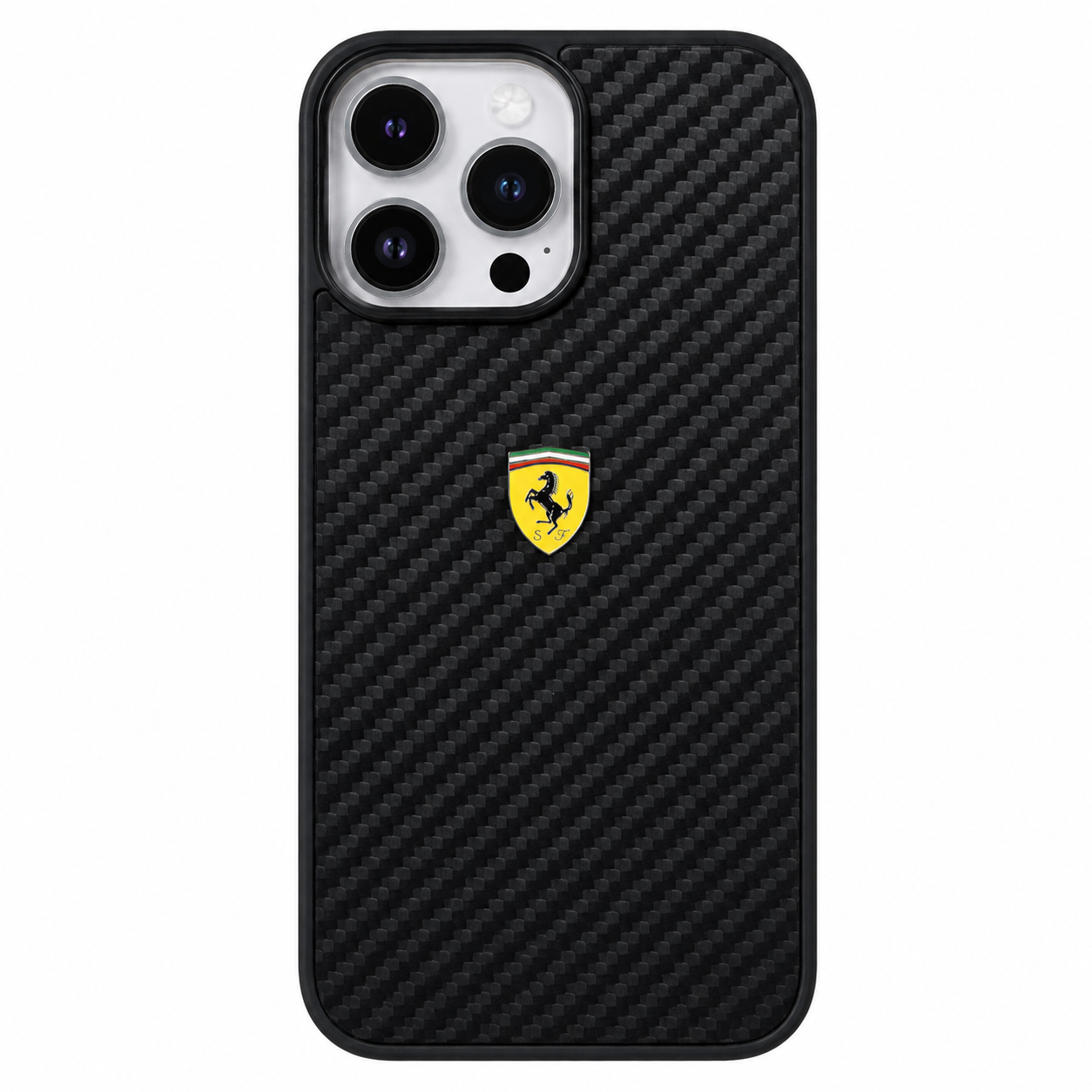 CASE FIBRA FERRARI IPH 13 PRO MAX