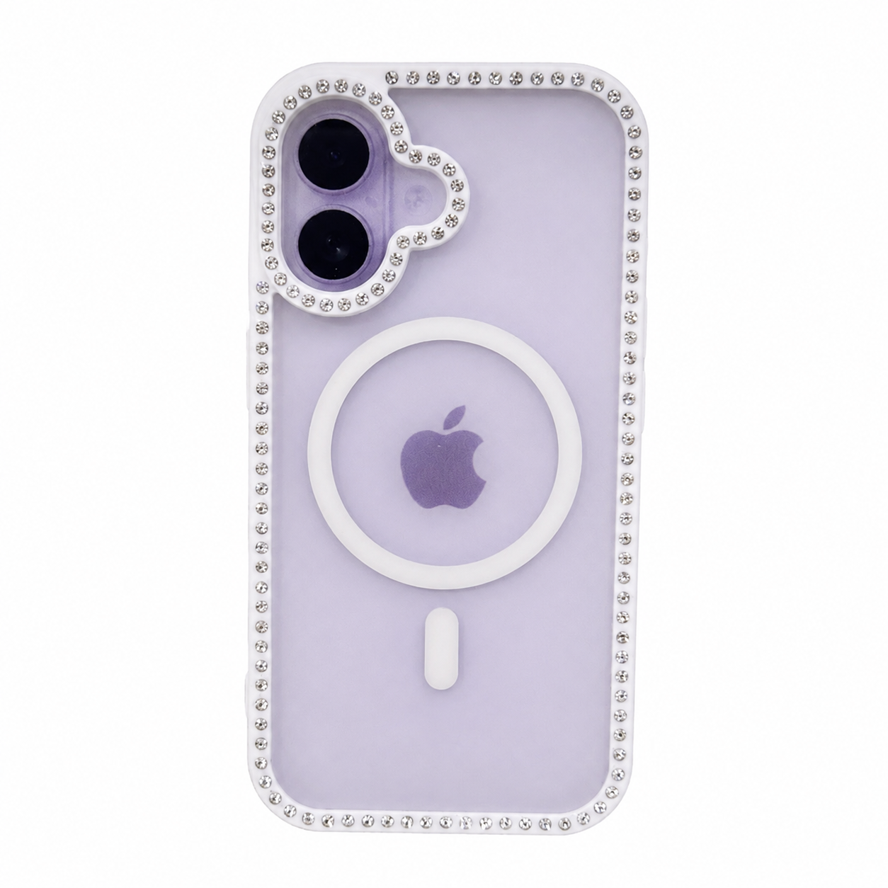 CASE DIAMOND DOBLE BLANCO IPH 17