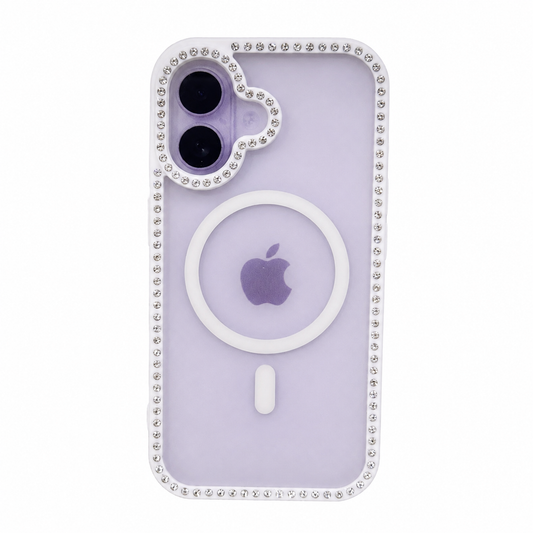CASE DIAMOND DOBLE BLANCO IPH 17