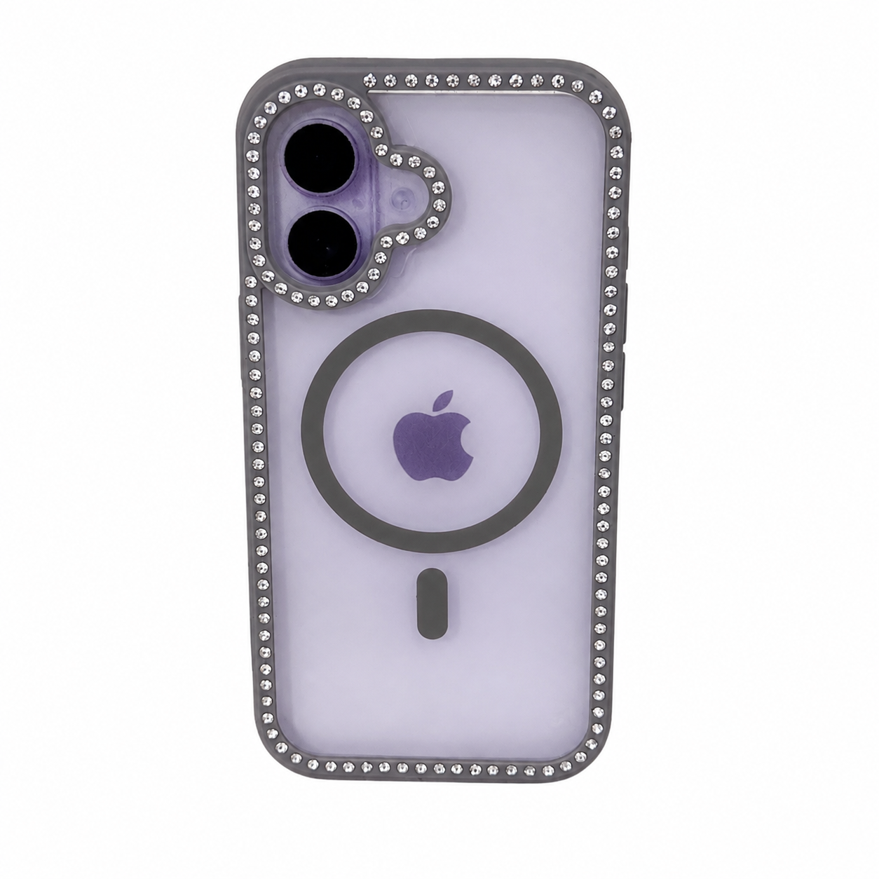 CASE DIAMOND DOBLE GRIS IPH 17