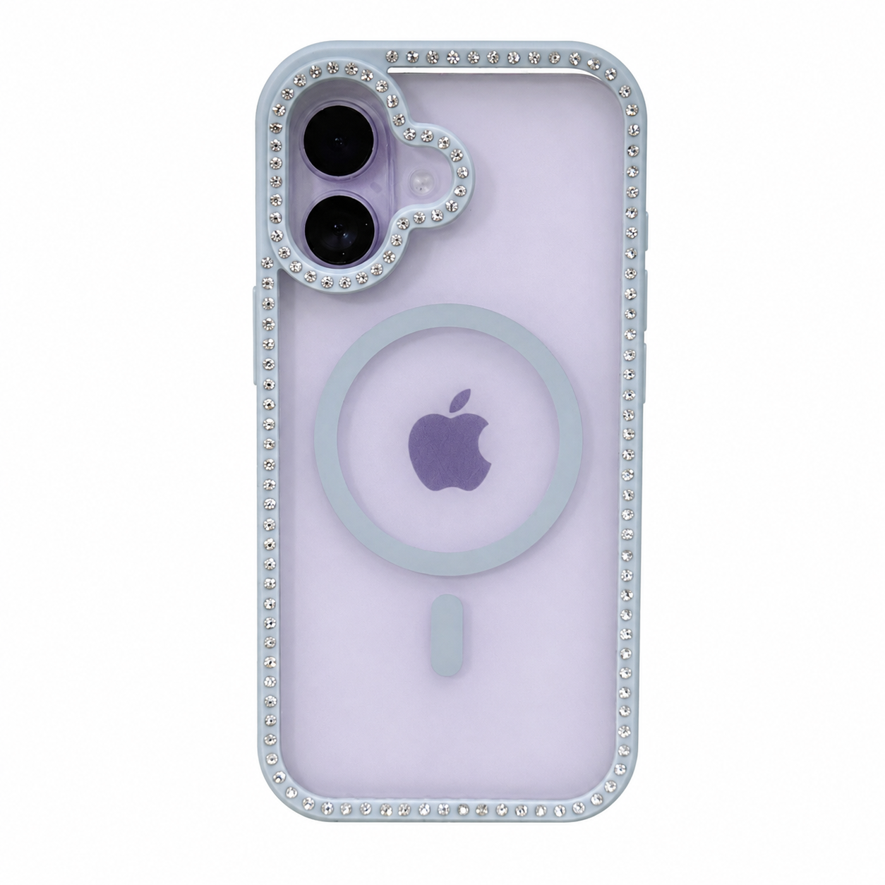 CASE DIAMOND DOBLE CELESTE IPH 17