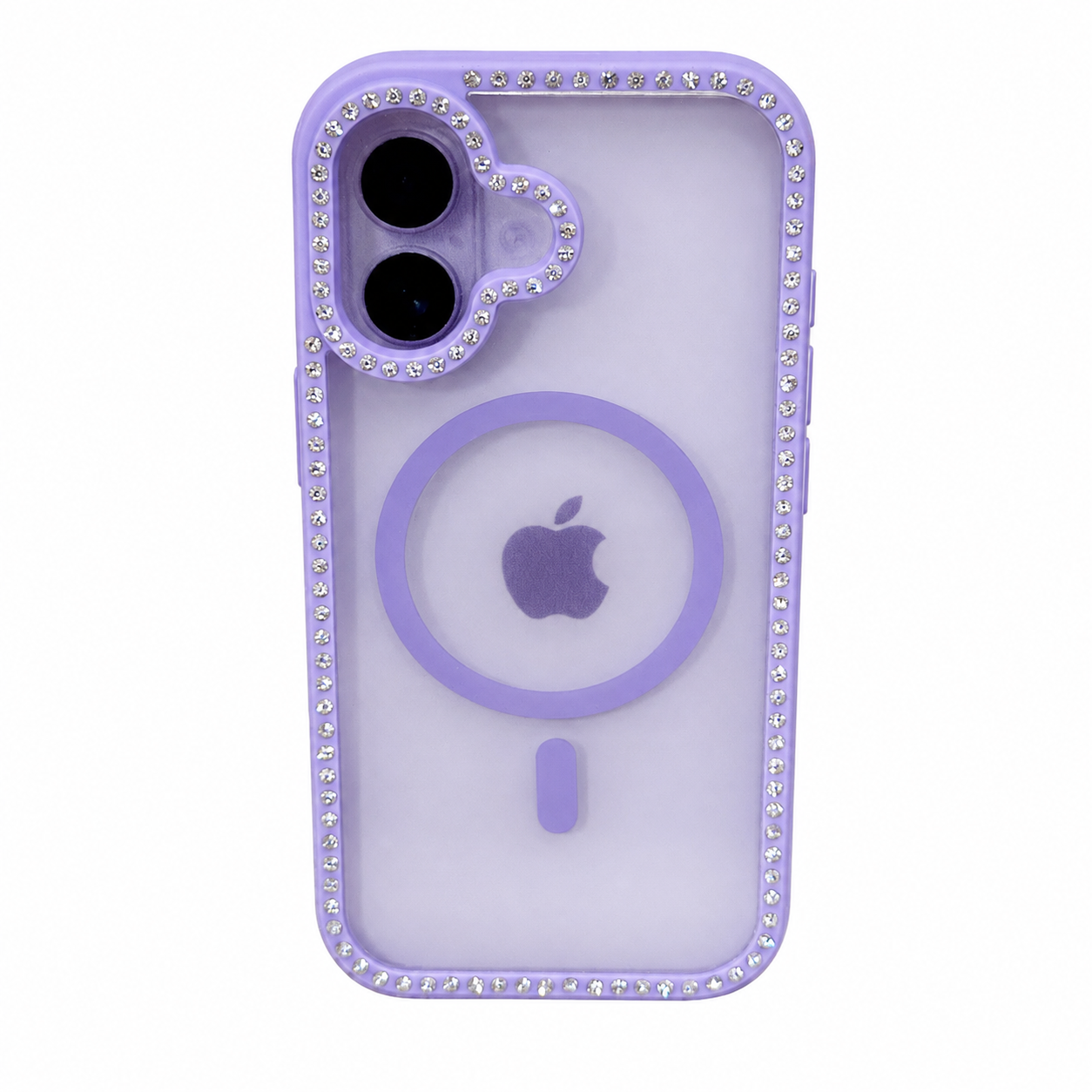 CASE DIAMOND DOBLE LILA IPH 17