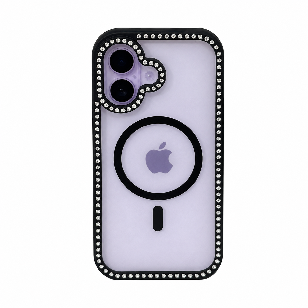 CASE DIAMOND DOBLE NEGRO IPH 17